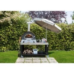Alfa 63" Wide Multi-Functional Pizza Oven Base -Barbecue Supplies Store alfa 63 wide multi functional pizza oven base outdoor grill carts 42207039324437