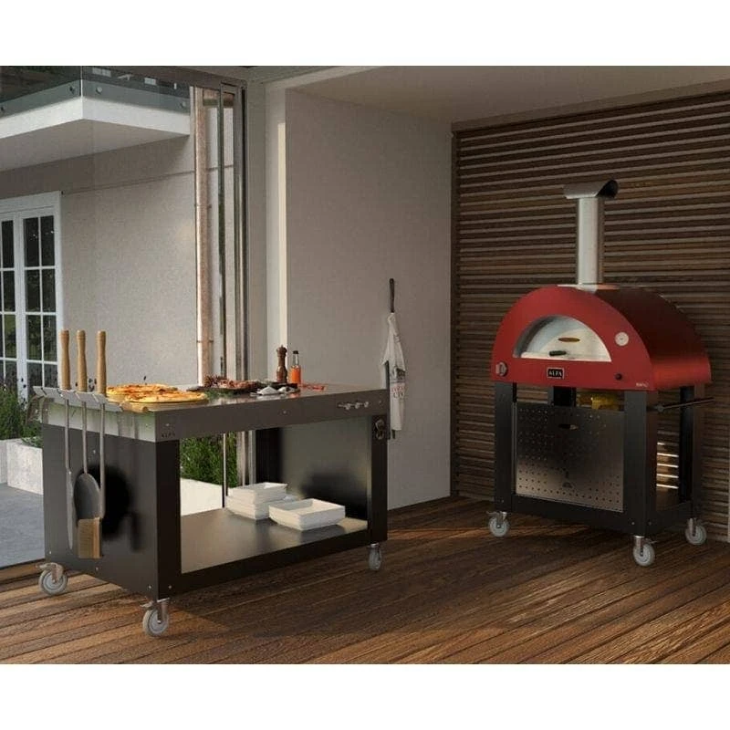 Alfa Brio Gas Pizza Oven, Red 5 Alfa Brio Gas Pizza Oven, Red - Image 3