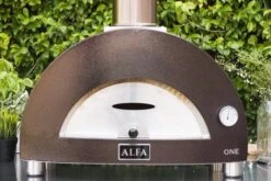 Alfa Nano Countertop Wood Fired Pizza Oven, Copper -Barbecue Supplies Store alfa nano countertop wood fired pizza oven copper pizza makers ovens 40053122367765