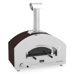 Alfa Stone Gas Fired Pizza Oven -Barbecue Supplies Store alfa stone gas fired pizza oven medium pizza makers ovens 40052725580053