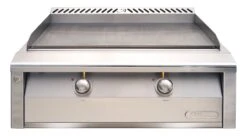 Alfresco 30" Built-In Dual-Zone Gas Griddle