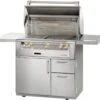 Alfresco ALXE 36" Standard Grill With Deluxe Cart - Natural Gas -Barbecue Supplies Store alfresco alxe 36 standard grill with deluxe cart natural gas outdoor grills 40053186101525