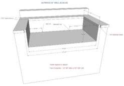 Alfresco ALXE 42" Built-In Gas Grill -Barbecue Supplies Store alfresco alxe 42 built in gas grill outdoor grills 40052535558421