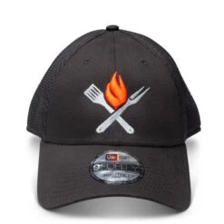 ATBBQ New Era 9Forty Curved-bill Snapback Hat -Barbecue Supplies Store atbbq new era 9forty curved bill snapback hat hats 40053348434197