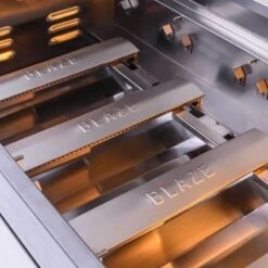 Blaze Grills Premium LTE 40” 5-Burner Gas Grill With Rear Burner And Built-In Lights -Barbecue Supplies Store blaze grills premium lte 40 5 burner gas grill with rear burner and built in lights outdoor grills 40052639400213