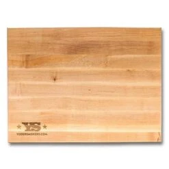 Boos Block Maple Cutting Board With Yoder Smokers Logo, 20" X 15" X 1.5"