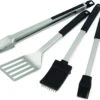 Broil King Baron 4 Piece Stainless Steel Tool Set -Barbecue Supplies Store broil king baron 4 piece stainless steel tool set 48809644884245
