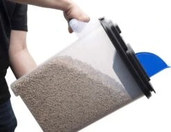 Broil King Pellet Storage Bin -Barbecue Supplies Store broil king pellet storage bin 49118474010901