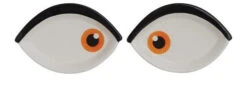 Ceramic Eye Plates -Barbecue Supplies Store ceramic eye plates orange dinnerware 40052420083989