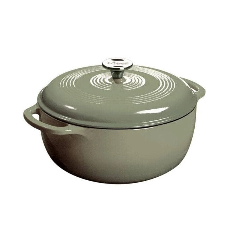 Lodge 6-Quart Enameled Cast Iron Dutch Oven 16 Lodge 6-Quart Enameled Cast Iron Dutch Oven - Image 14