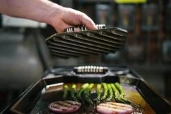 FINEX Cast Iron 8" Grill Press -Barbecue Supplies Store finex cast iron 8 grill press grill presses 40053293056277