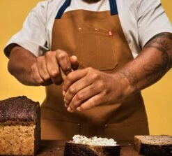 Hedley And Bennett Denver Brown Apron -Barbecue Supplies Store hedley and bennett denver brown apron aprons 42132092748053