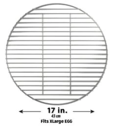 High-Que Stainless Steel High-Heat Firegrate Upgrade For Big Green Egg -Barbecue Supplies Store high que stainless steel high heat firegrate upgrade for big green egg xlarge egg outdoor grill replacement parts 40052476412181