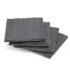 JK Adams Charcoal Slate Coasters, Set Of 4 -Barbecue Supplies Store jk adams charcoal slate coasters set of 4 barware 40053395718421