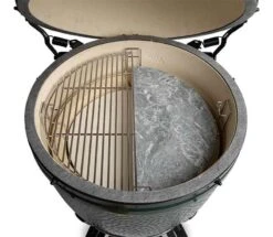 Kamado Joe Big Joe Half Moon Soapstone Cooking Surface 7 Kamado Joe Big Joe Half Moon Soapstone Cooking Surface -Barbecue Supplies Store kamado joe big joe half moon soapstone cooking surface outdoor grill accessories 40053210054933