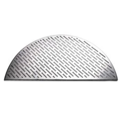 Kamado Joe Big Joe Stainless Steel Half Moon Cooking Surface For Fish And Vegetables