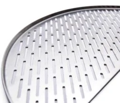 Kamado Joe Classic Joe Stainless Steel Half Moon Cooking Surface For Fish And Vegetables -Barbecue Supplies Store kamado joe classic joe stainless steel half moon cooking surface for fish and vegetables outdoor grill accessories 40052889747733