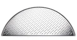 Kamado Joe Classic Joe Stainless Steel Half Moon Cooking Surface For Fish And Vegetables -Barbecue Supplies Store kamado joe classic joe stainless steel half moon cooking surface for fish and vegetables outdoor grill accessories 40052889780501