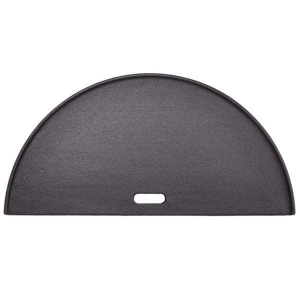 Kamado Joe Half Moon Cast Iron Reversible Griddle For Classic Joe 18" Grill 4 Kamado Joe Half Moon Cast Iron Reversible Griddle For Classic Joe 18" Grill - Image 2