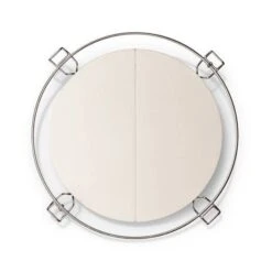 Kamado Joe Half Moon Ceramic Deflector Plates For Classic Joe 18" Grill -Barbecue Supplies Store kamado joe half moon ceramic deflector plates for classic joe 18 grill outdoor grill accessories 40052995719445