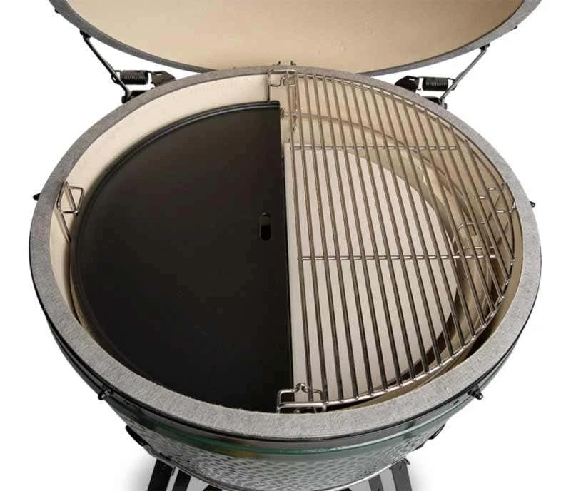 Kamado Joe Half Moon Stainless Steel Cooking Grate For 24" Grill 7 Kamado Joe Half Moon Stainless Steel Cooking Grate For 24" Grill - Image 5