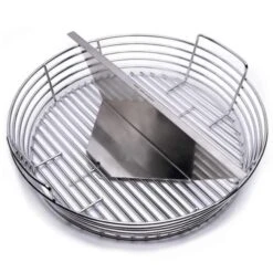 Kick Ash XLarge Basket Charcoal Divider -Barbecue Supplies Store kick ash xlarge basket charcoal divider outdoor grill accessories 40053322383637