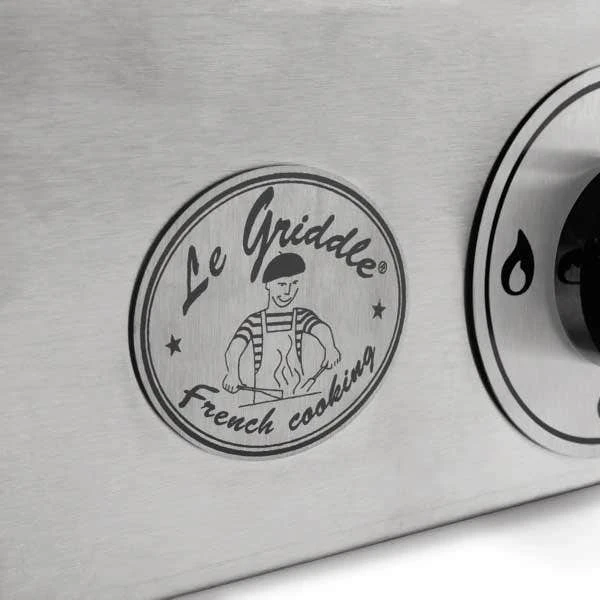 Le Griddle GFE40 16" Stainless Steel Teppanyaki Griddle 8 Le Griddle GFE40 16" Stainless Steel Teppanyaki Griddle - Image 6