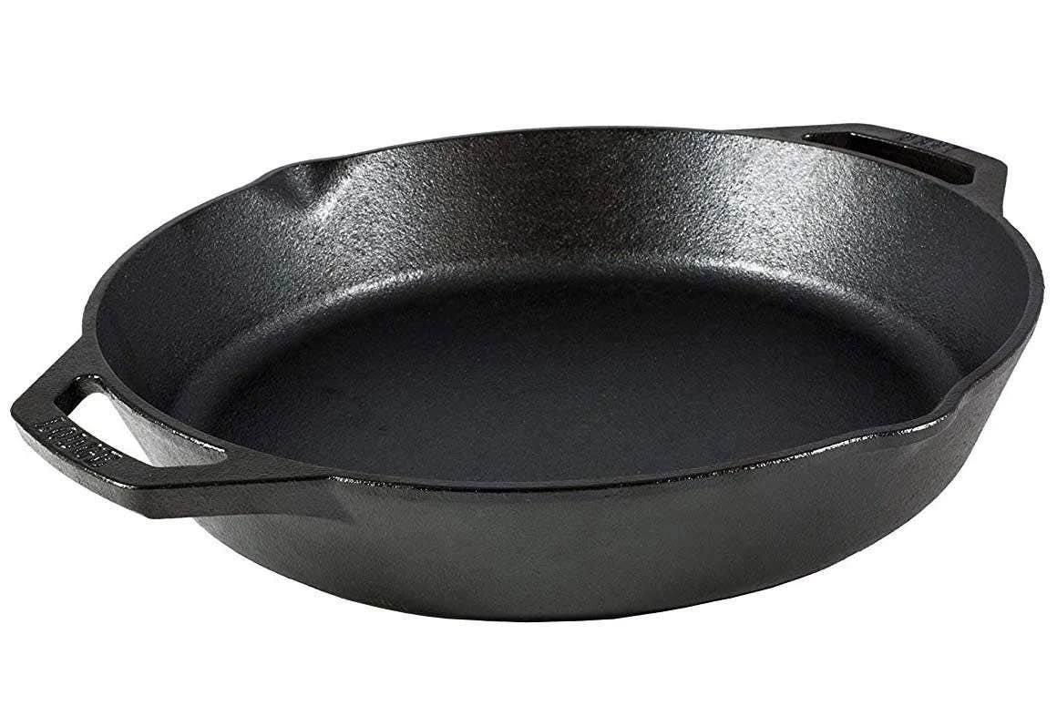 Lodge 10.25" Cast Iron Pan With Loop Handles 3 Lodge 10.25" Cast Iron Pan With Loop Handles