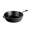 Lodge 12" Cast Iron Deep Skillet -Barbecue Supplies Store lodge 12 cast iron deep skillet skillets frying pans 40053387067669