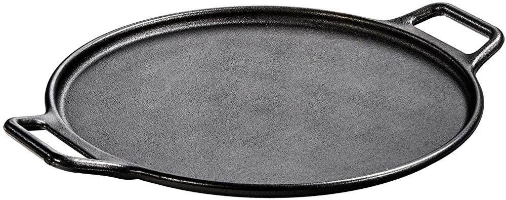 Lodge 14" Cast Iron Baking Pan With Loop Handles 3 Lodge 14" Cast Iron Baking Pan With Loop Handles