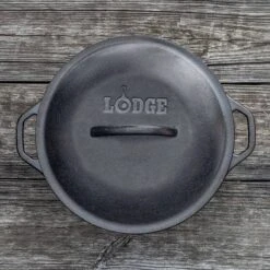 Lodge 5-Quart Cast Iron Dutch Oven, L8DOL3 -Barbecue Supplies Store lodge 5 quart cast iron dutch oven l8dol3 dutch ovens 40052887814421