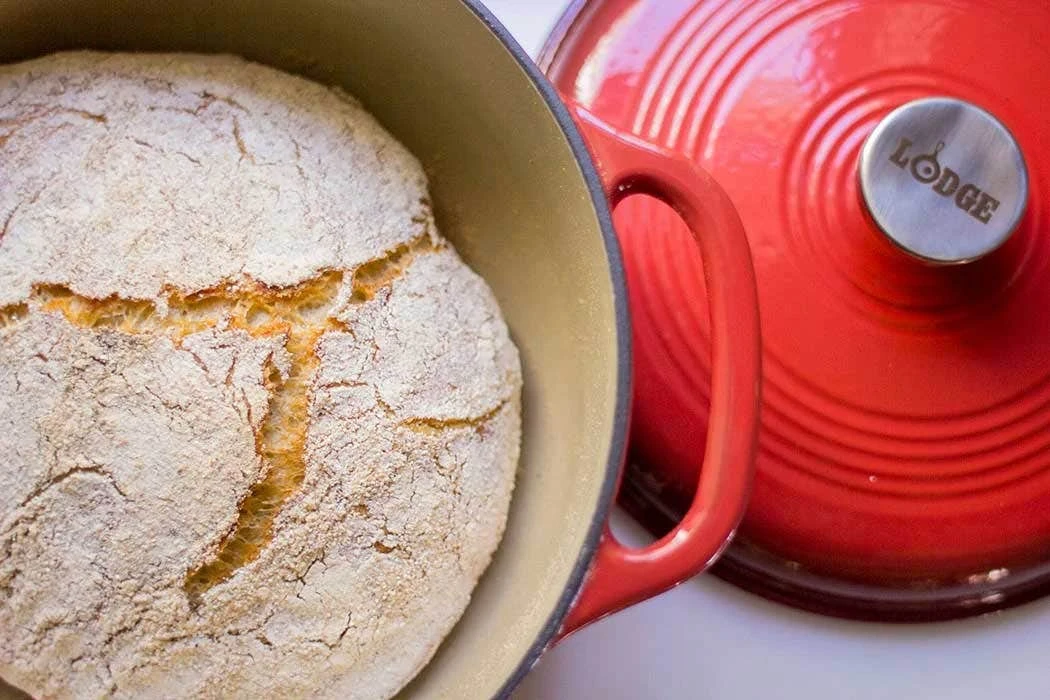 Lodge 6-Quart Enameled Cast Iron Dutch Oven 10 Lodge 6-Quart Enameled Cast Iron Dutch Oven - Image 8