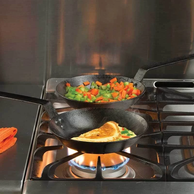 Lodge 8" Seasoned Carbon Steel Skillet 4 Lodge 8" Seasoned Carbon Steel Skillet - Image 2