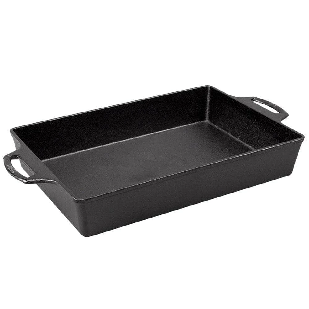 Lodge Bakeware 9" X 13" Cast Iron Casserole Dish 3 Lodge Bakeware 9" X 13" Cast Iron Casserole Dish