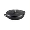 Lodge Blacklock Triple Seasoned 4 Quart Braiser With Lid 2 Lodge Blacklock Triple Seasoned 4 Quart Braiser With Lid -Barbecue Supplies Store lodge blacklock triple seasoned 4 quart braiser with lid cookware 40053232075029