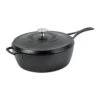 Lodge Blacklock Triple Seasoned 4 Quart Deep Skillet With Lid 1 Lodge Blacklock Triple Seasoned 4 Quart Deep Skillet With Lid -Barbecue Supplies Store lodge blacklock triple seasoned 4 quart deep skillet with lid skillets frying pans 40053232009493
