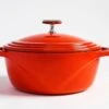 Lodge USA Enamel Dutch Oven, 6 Quart -Barbecue Supplies Store lodge usa enamel dutch oven 6 quart cherry on top red 46130863276309