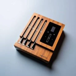 Meater Block 4 Probe Wireless Bluetooth Thermometer System -Barbecue Supplies Store meater block 4 probe wireless bluetooth thermometer system cooking thermometers 40053432221973