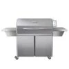 Memphis Wood Fire Grills Memphis Elite Pellet Grill On Cart, 304 Stainless Steel -Barbecue Supplies Store memphis wood fire grills memphis elite pellet grill on cart 304 stainless steel outdoor grills 40053440348437