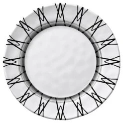 Merritt Black And White Dinnerware Collection