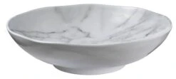 Merritt White Marble Melamine Dinnerware Collection -Barbecue Supplies Store merritt white marble melamine dinnerware collection serving bowl dinnerware 40053128003861