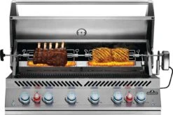 New Arrival -Barbecue Supplies Store napoleon grills 44 700 built in gas grill head with infrared rear rotisserie burner outdoor grills 40052453212437