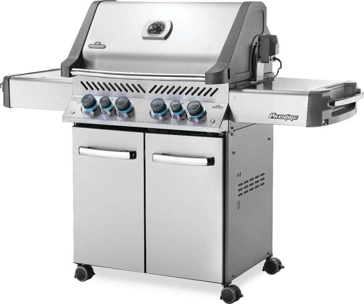Napoleon Grills Prestige 500 Gas Grill With Infrared Side And Rear Burners, Stainless Steel 5 Napoleon Grills Prestige 500 Gas Grill With Infrared Side And Rear Burners, Stainless Steel - Image 3