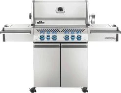 Napoleon Grills Prestige PRO 500 Gas Grill With Infrared Side And Rear Burners, Stainless Steel