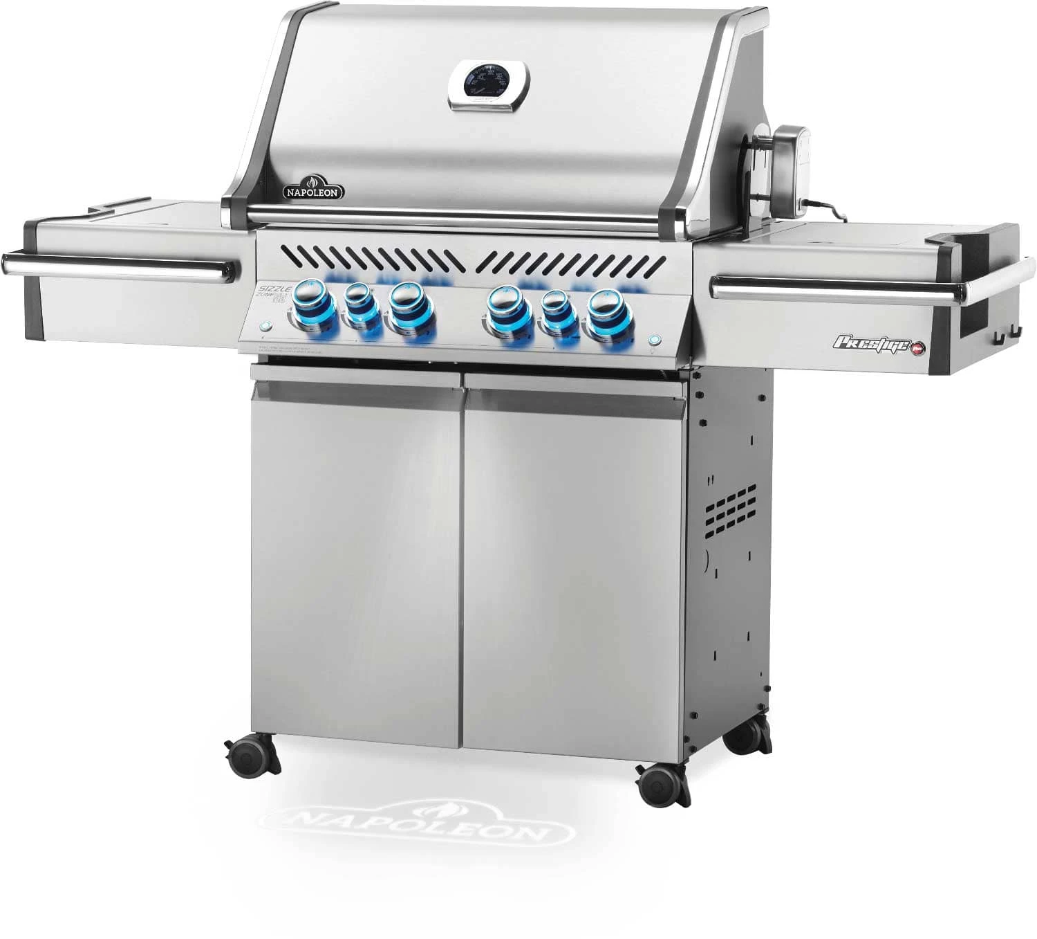 Napoleon Grills Prestige PRO 500 Gas Grill With Infrared Side And Rear Burners, Stainless Steel 4 Napoleon Grills Prestige PRO 500 Gas Grill With Infrared Side And Rear Burners, Stainless Steel - Image 2
