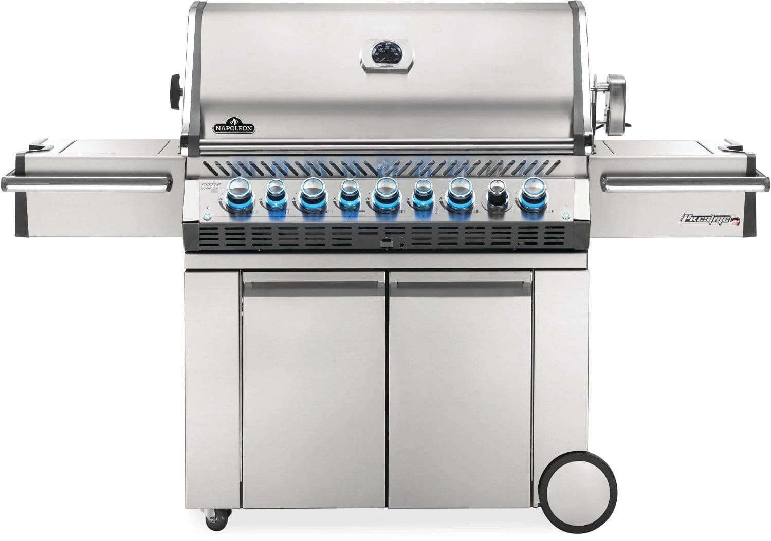 Napoleon Grills Prestige PRO 665 Gas Grill With Infrared Side And Rear Burners, Stainless Steel 3 Napoleon Grills Prestige PRO 665 Gas Grill With Infrared Side And Rear Burners, Stainless Steel