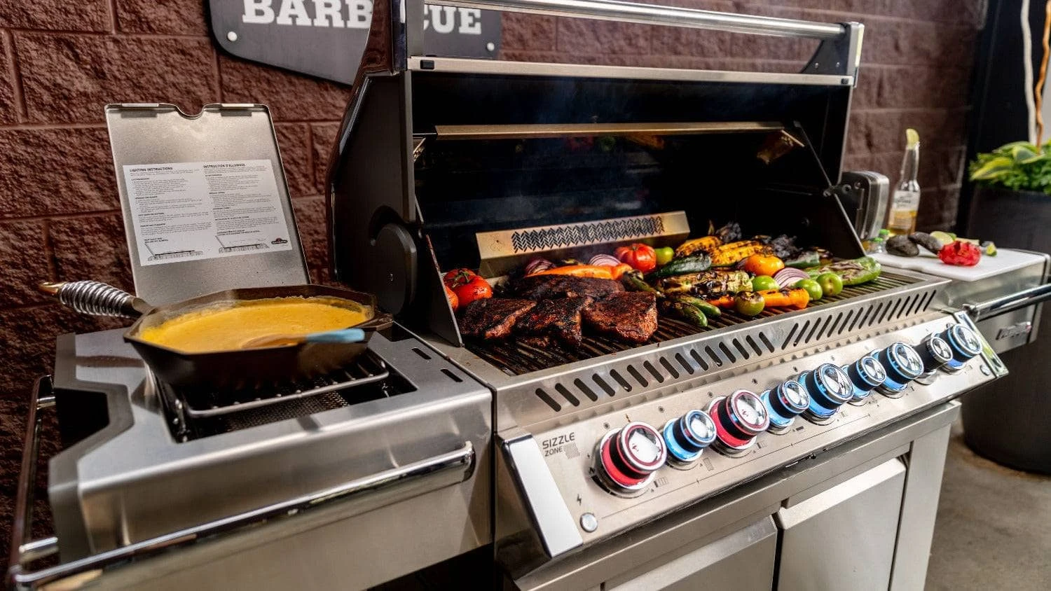 Napoleon Grills Prestige PRO 665 Gas Grill With Infrared Side And Rear Burners, Stainless Steel 9 Napoleon Grills Prestige PRO 665 Gas Grill With Infrared Side And Rear Burners, Stainless Steel - Image 7