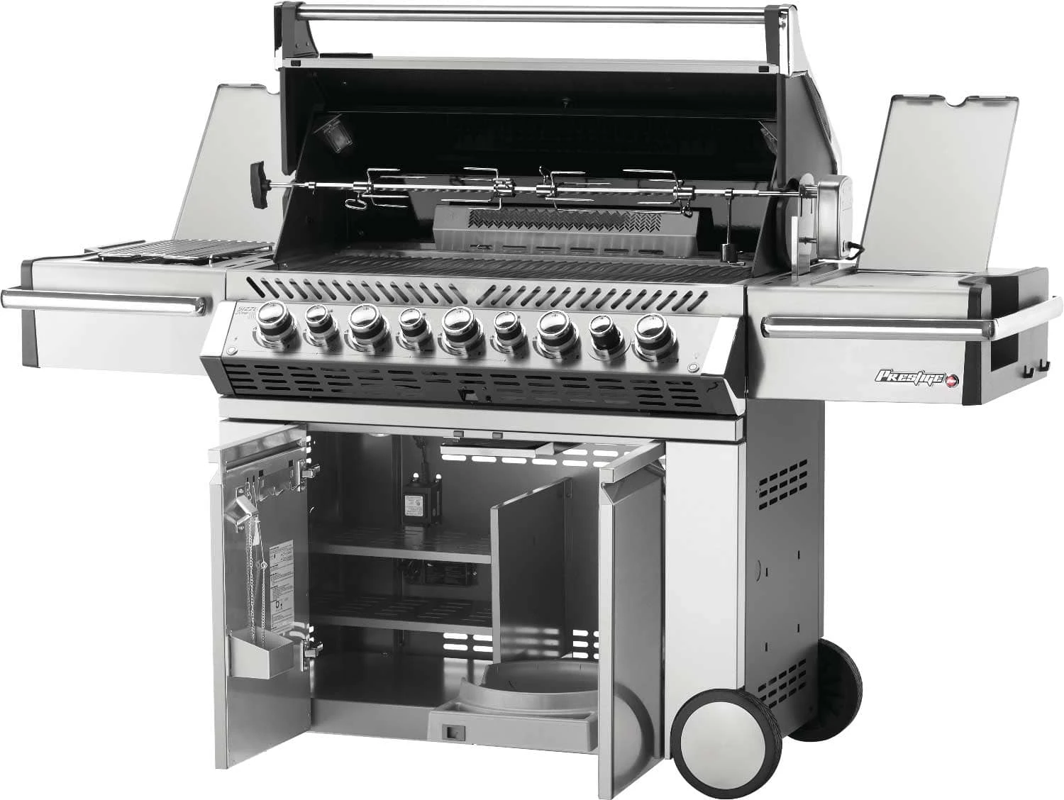 Napoleon Grills Prestige PRO 665 Gas Grill With Infrared Side And Rear Burners, Stainless Steel 5 Napoleon Grills Prestige PRO 665 Gas Grill With Infrared Side And Rear Burners, Stainless Steel - Image 3