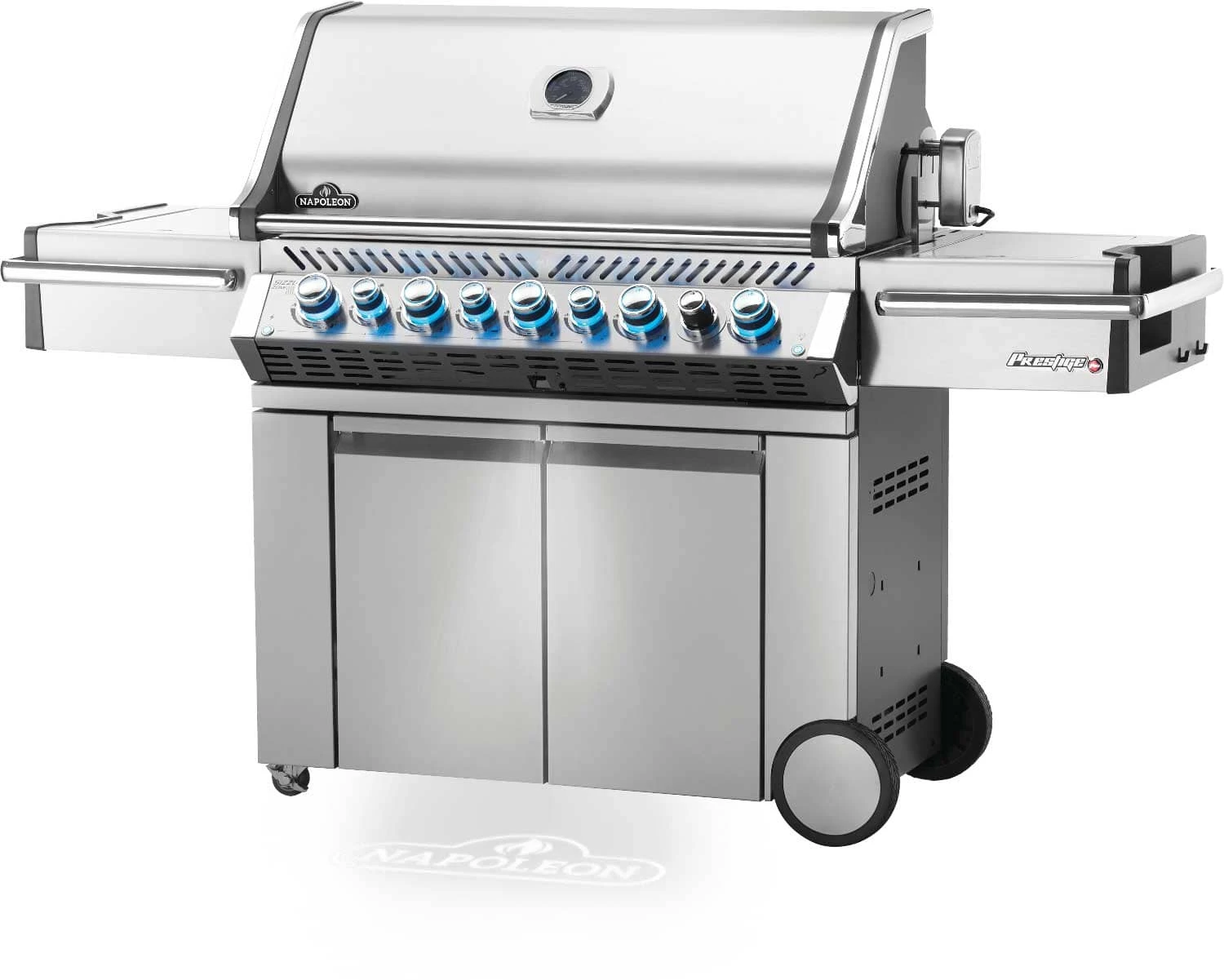 Napoleon Grills Prestige PRO 665 Gas Grill With Infrared Side And Rear Burners, Stainless Steel 4 Napoleon Grills Prestige PRO 665 Gas Grill With Infrared Side And Rear Burners, Stainless Steel - Image 2