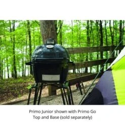 Primo GO Portable Top For Oval JR 200 -Barbecue Supplies Store primo go portable top for oval jr 200 outdoor grill carts 40053445263637